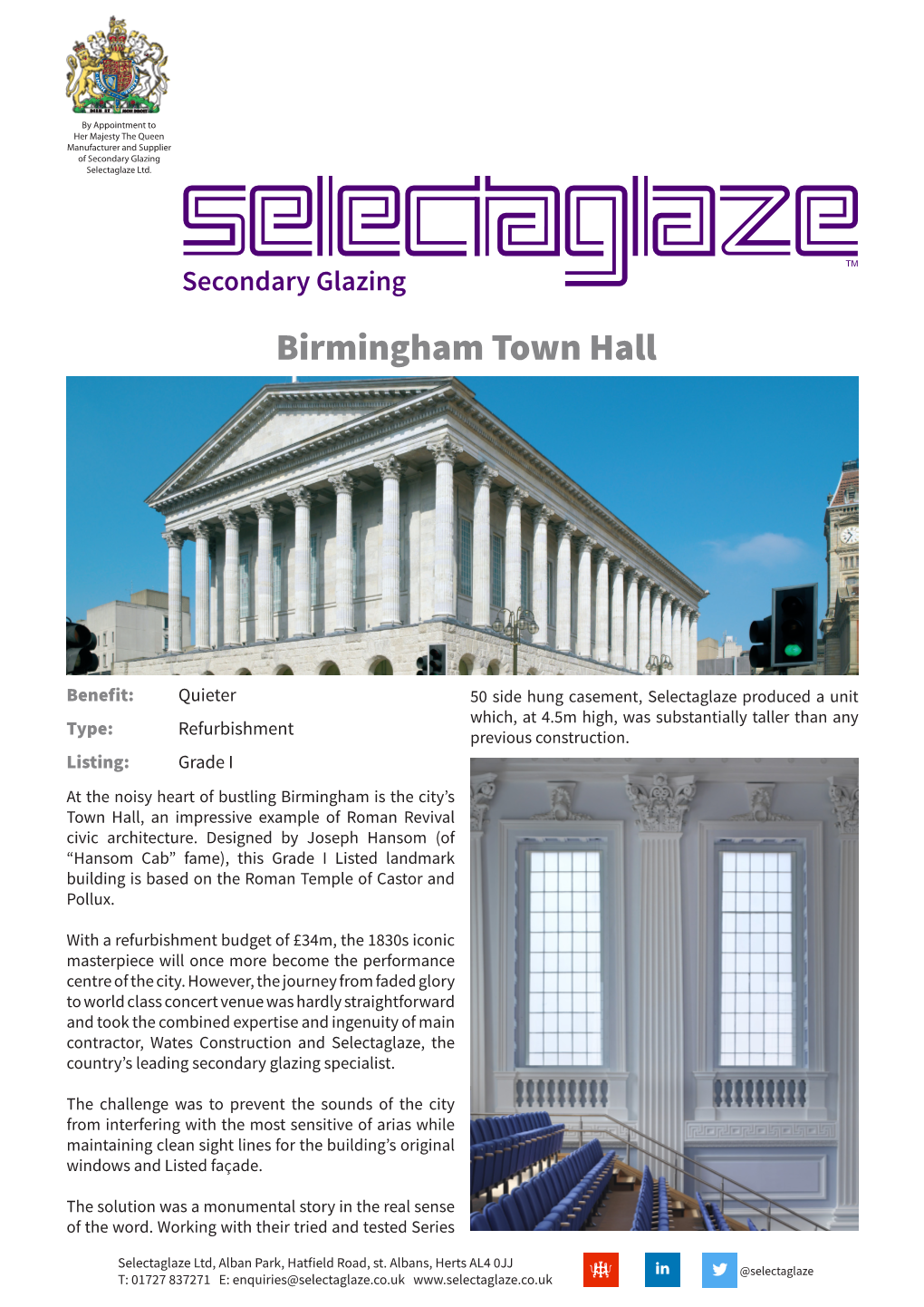 Birmingham Town Hall