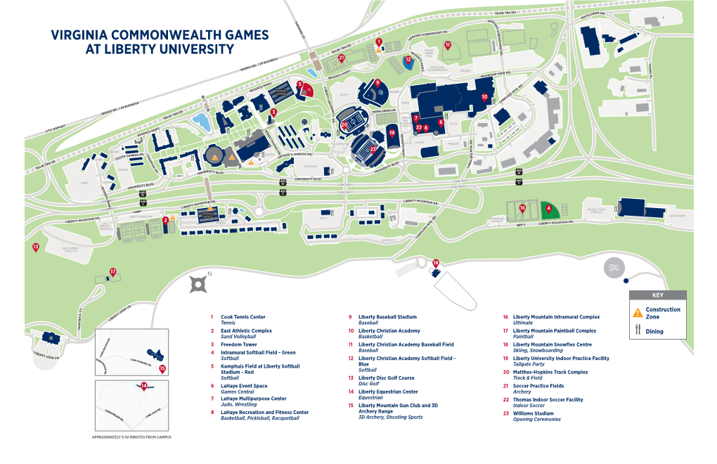 Virginia Commonwealth Games at Liberty University