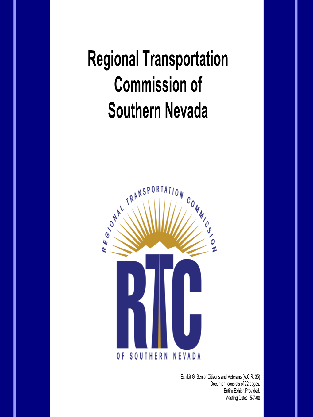 Regional Transportation Commission of Southern Nevada