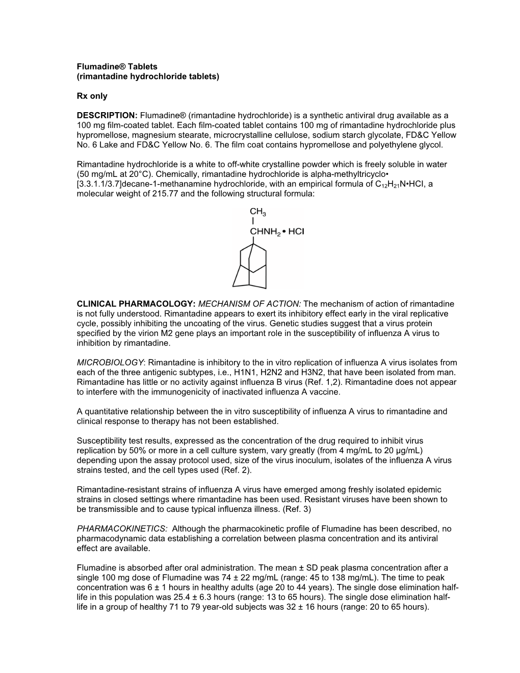 Label (Rimantadine Hydrochloride Tablets)