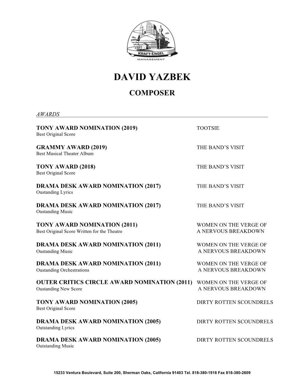 David Yazbek