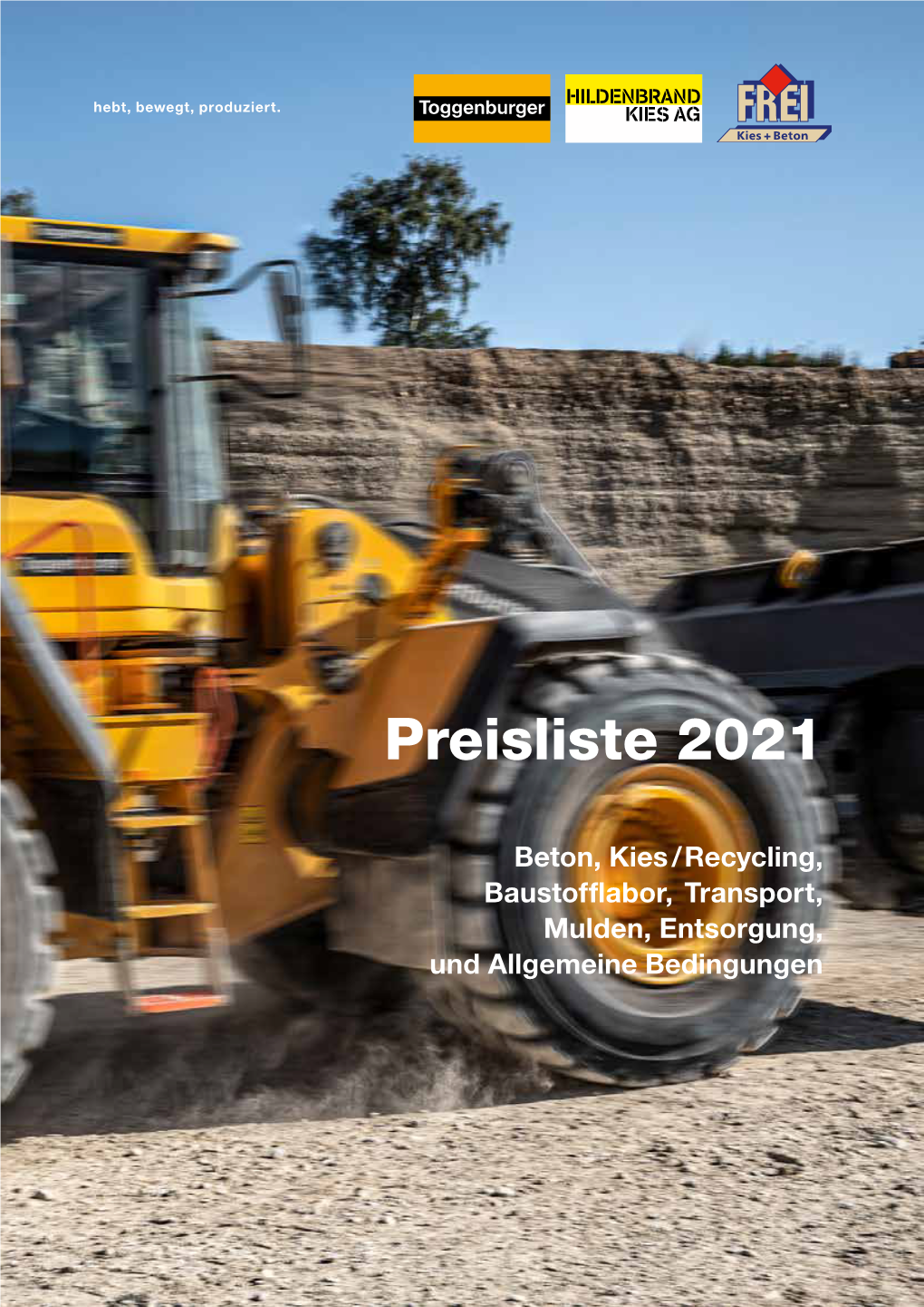 Preisliste 2021