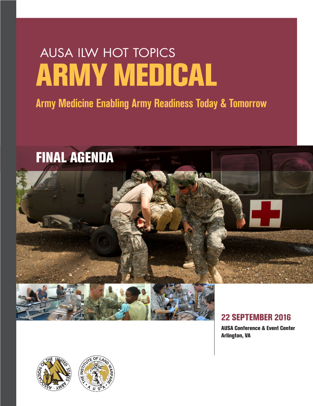 ARMY MEDICAL Army Medicine Enabling Army Readiness Today & Tomorrow
