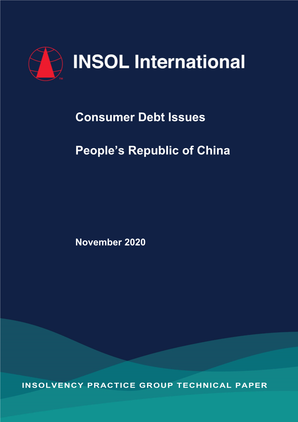 Consumer Debt Issues People's Republic of China