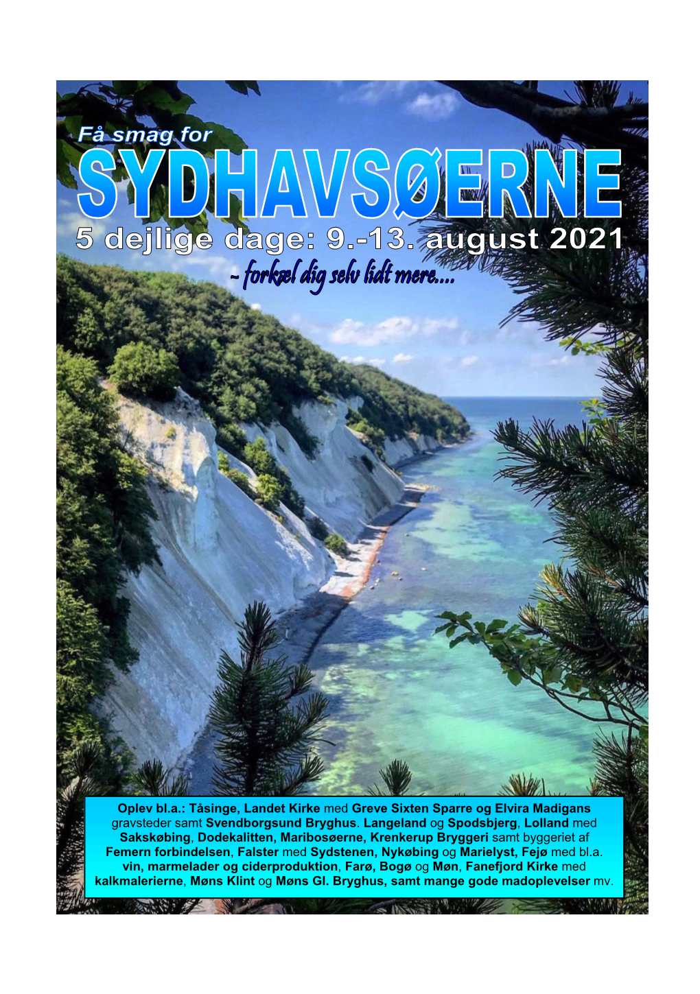 Sydhavsøerne Program 2021 Hjemmeside