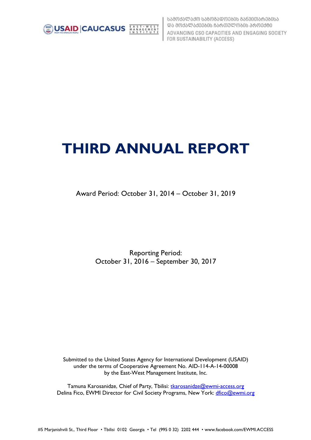 Third Annual Report