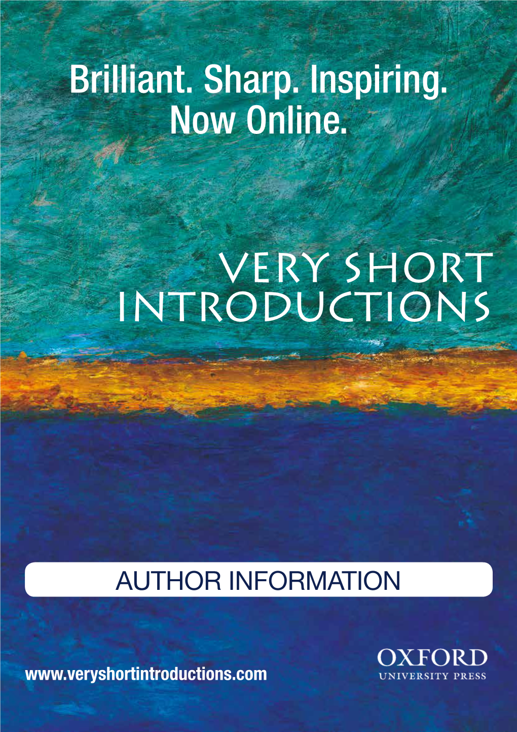 Very Short Introductions