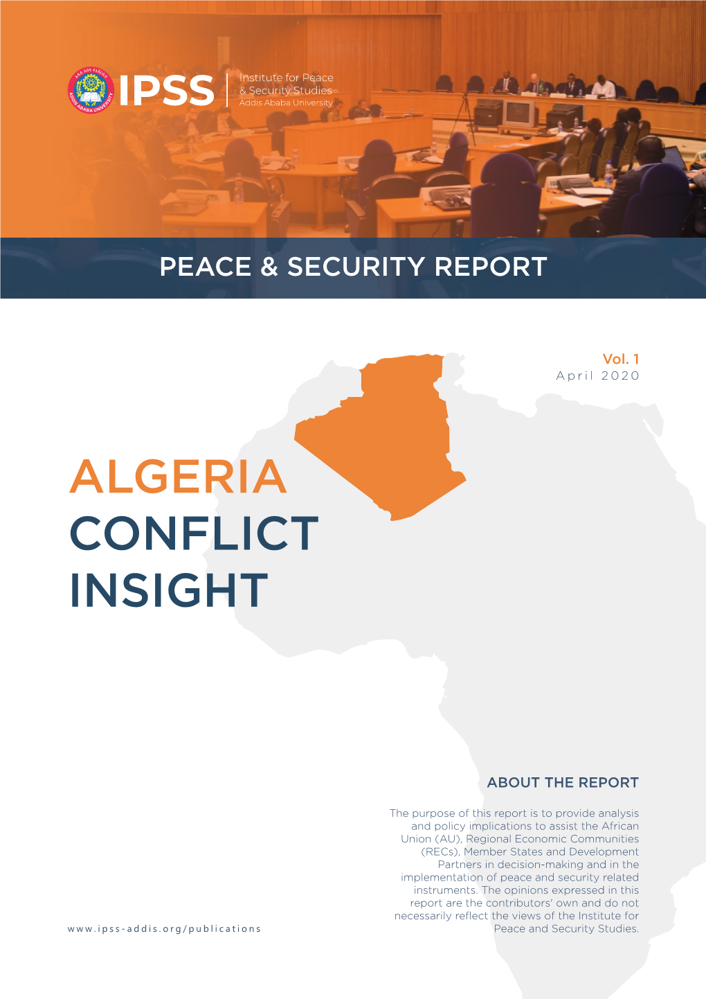 ALGERIA Conflict Insights Vol 1