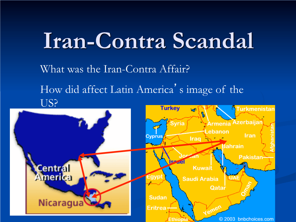 Iran-Contra Scandal