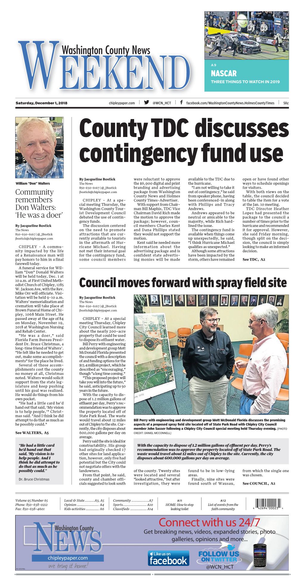County TDC Discusses Contingency Fund Use