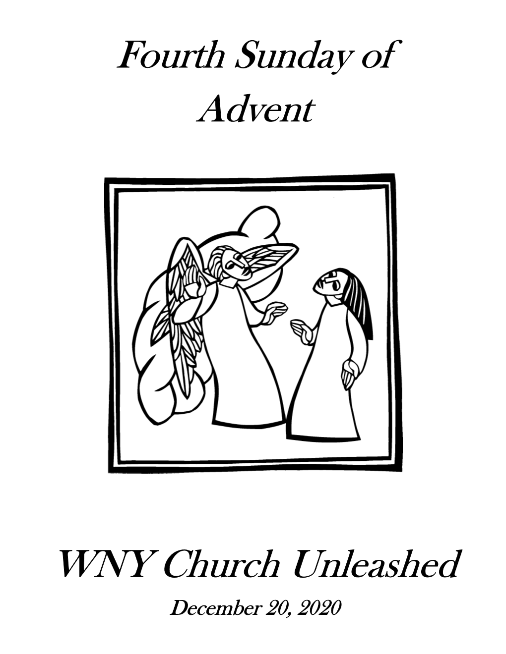 Fourth Sunday of Advent WNY Church Unleashed