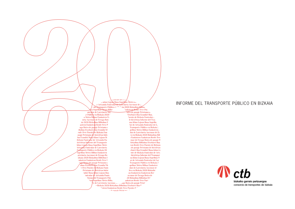 Informe Del Transporte Público En Bizkaia