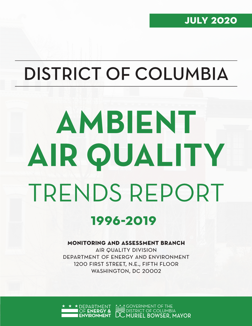 2020 Ambient Air Quality Trends Report.Pdf