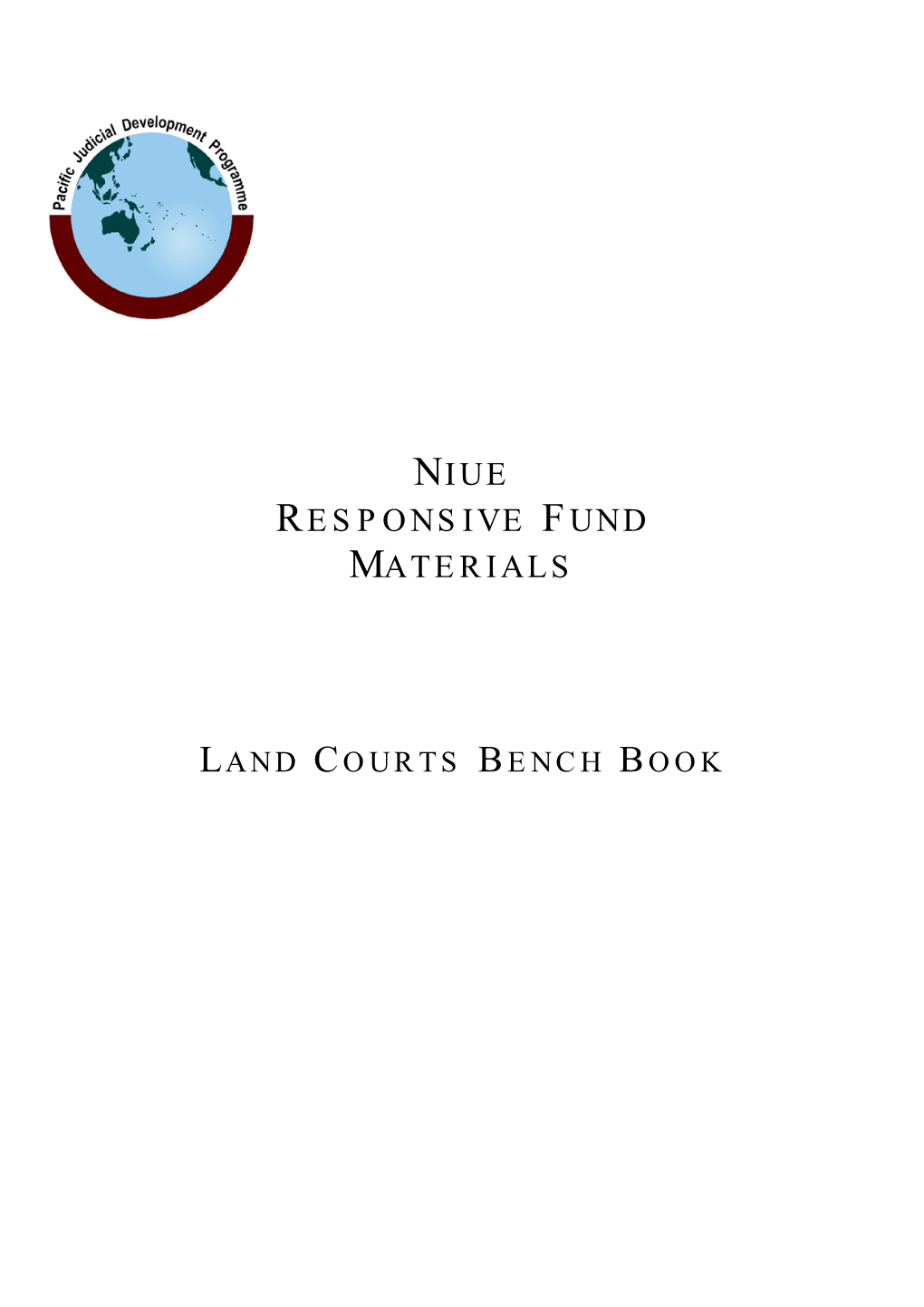 The Land Court of Niue Bench Book