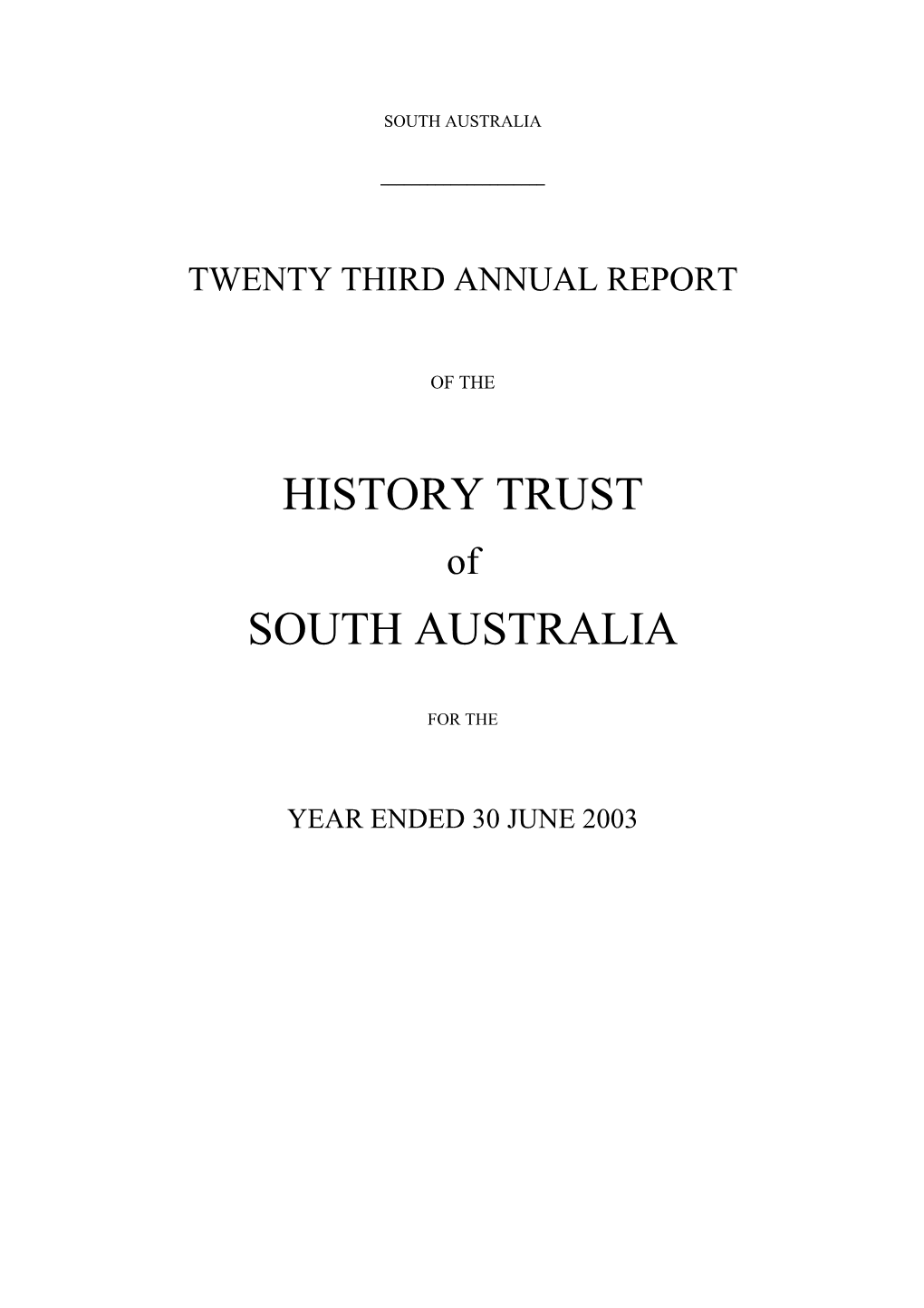 Annual Report 2002-2003