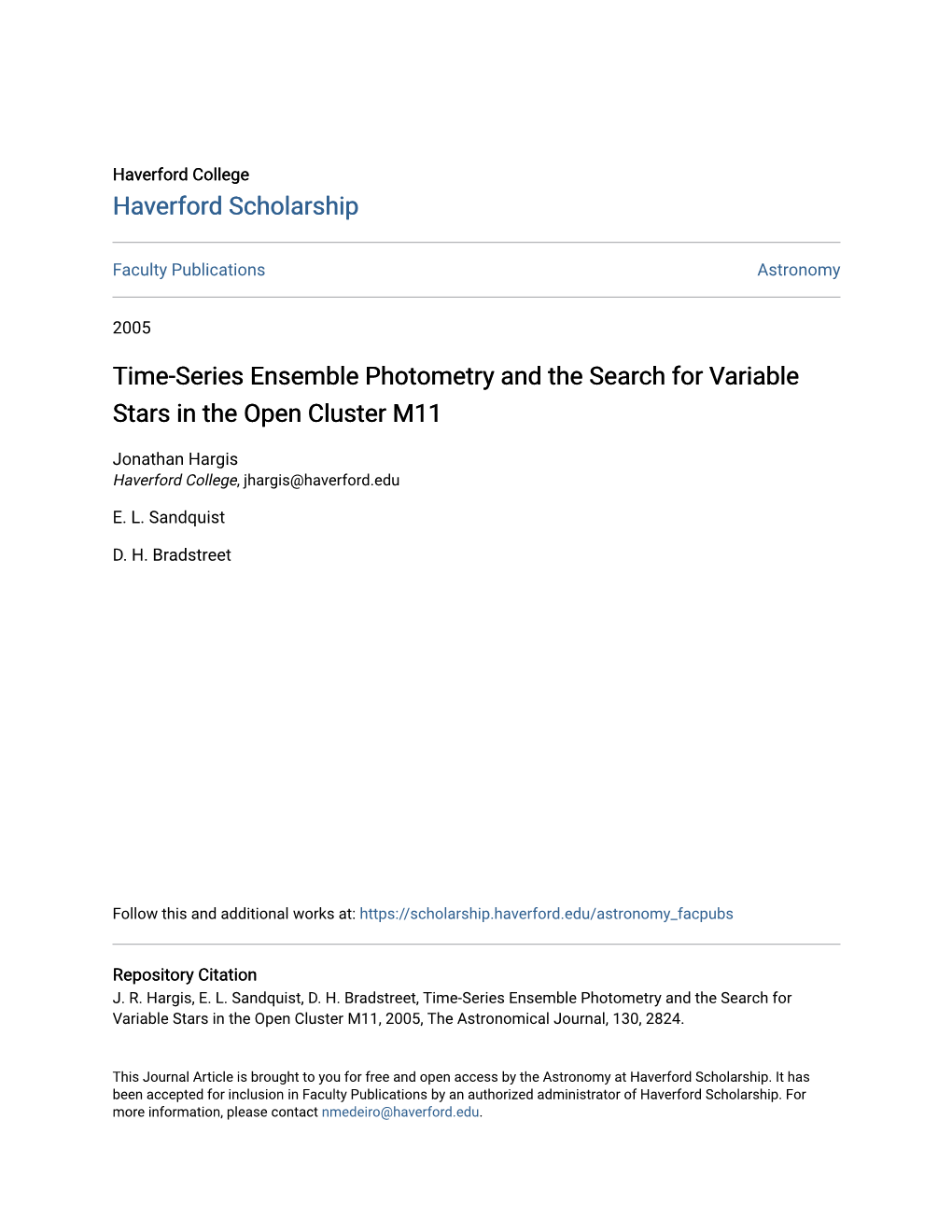 Time-Series Ensemble Photometry and the Search for Variable Stars in the Open Cluster M11