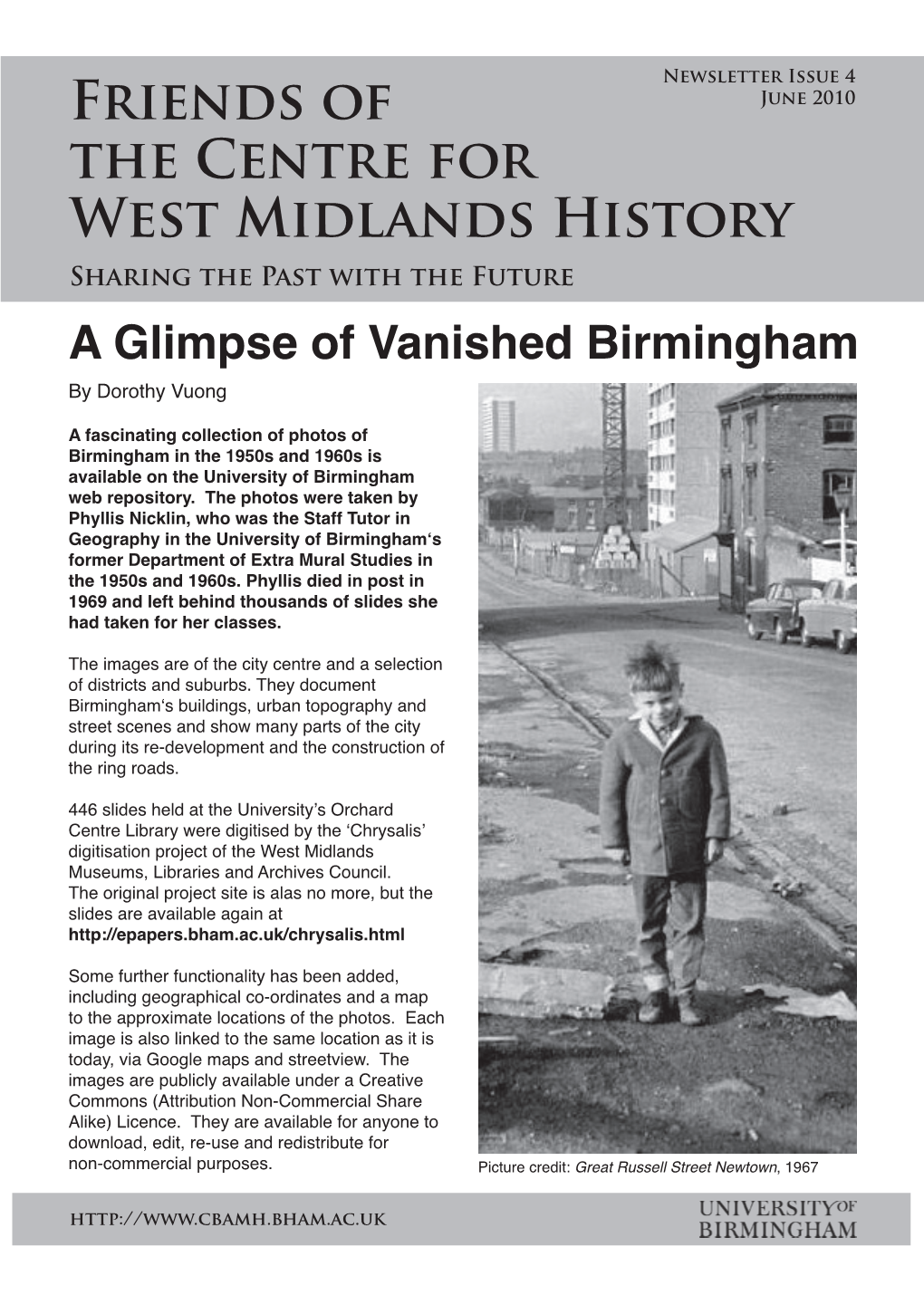 Friends of the Centre for West Midlands History