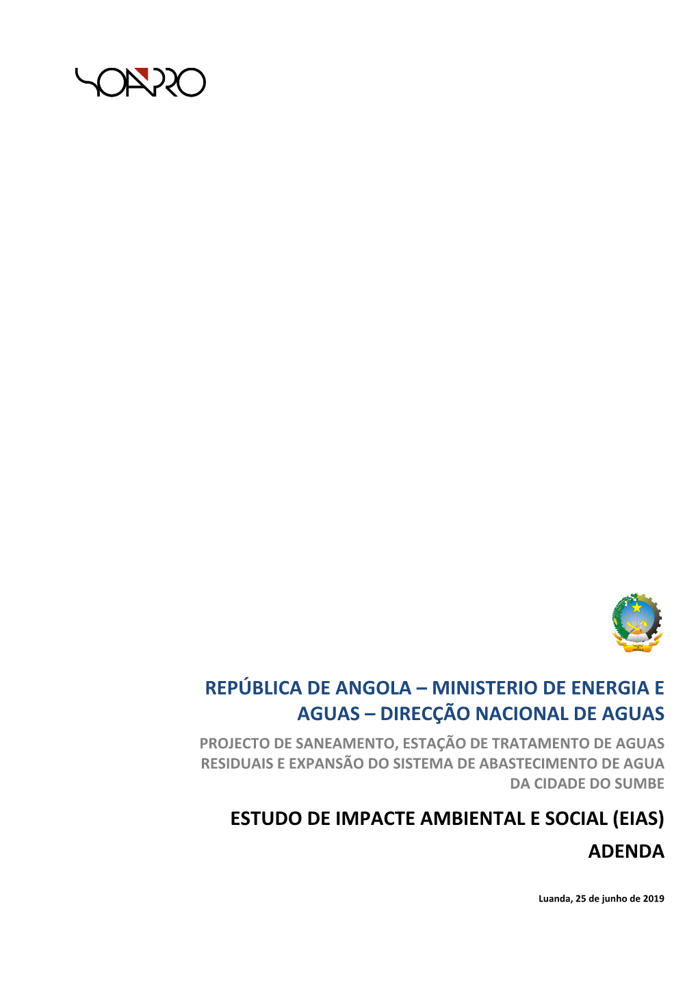 Estudo De Impacte Ambiental E Social (Eias) Adenda