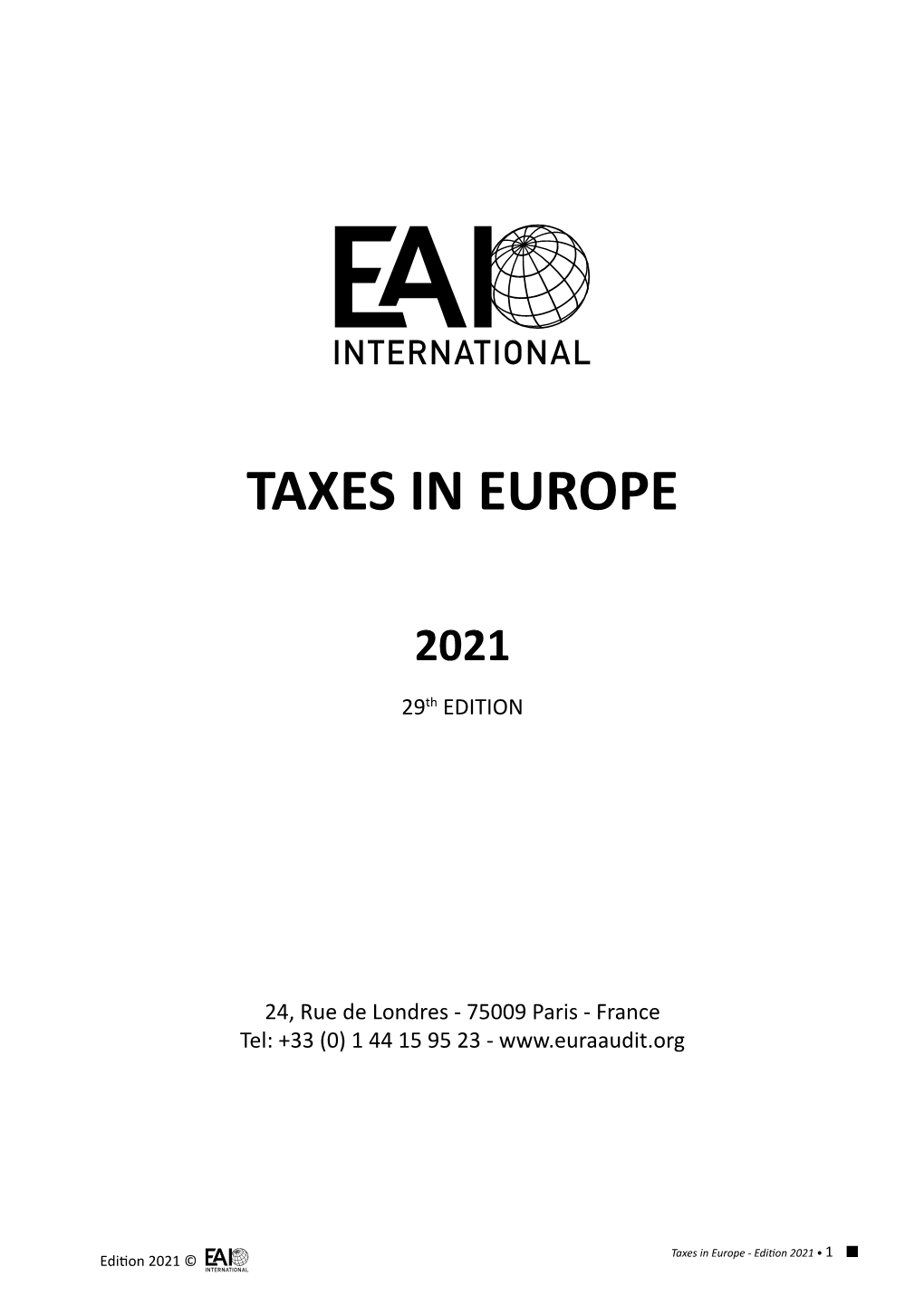 Taxes in Europe