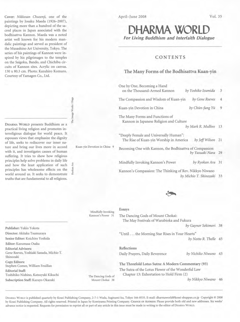 April-June 2008, Volume 35(PDF)