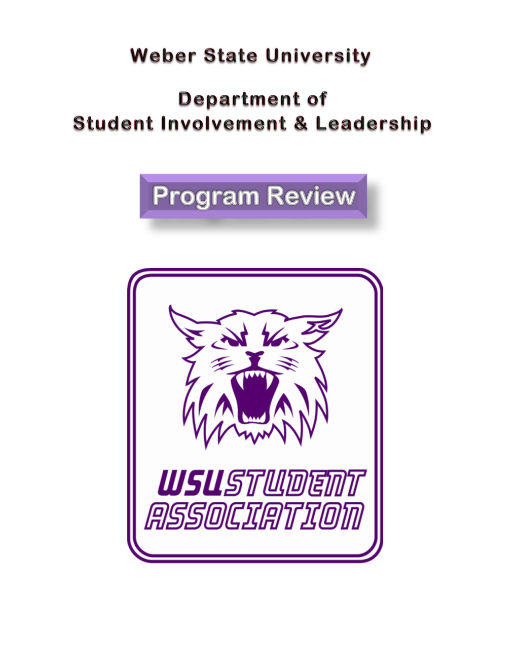 Student Involvement and Leadership Self Study