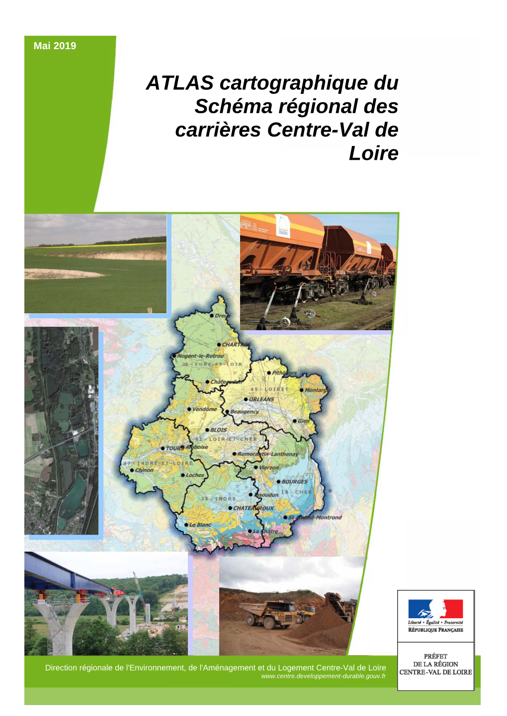 ATLAS Cartographique Du Schéma Régional Des Carrières Centre-Val De Loire