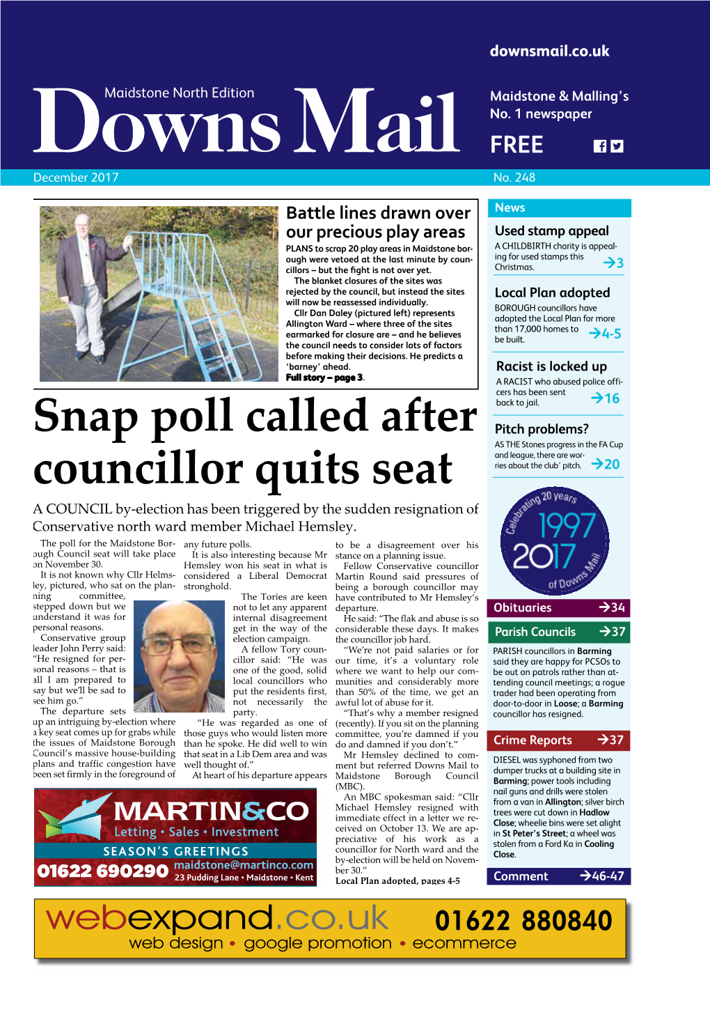 Snap Poll Called After Councillor Quits Seat