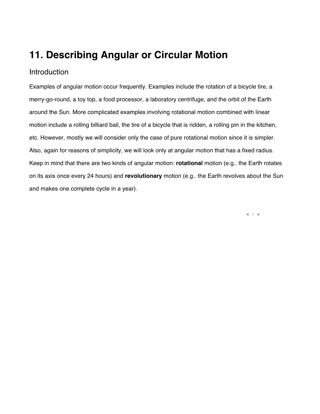 11. Kinematics of Angular Motion Rk.Nb