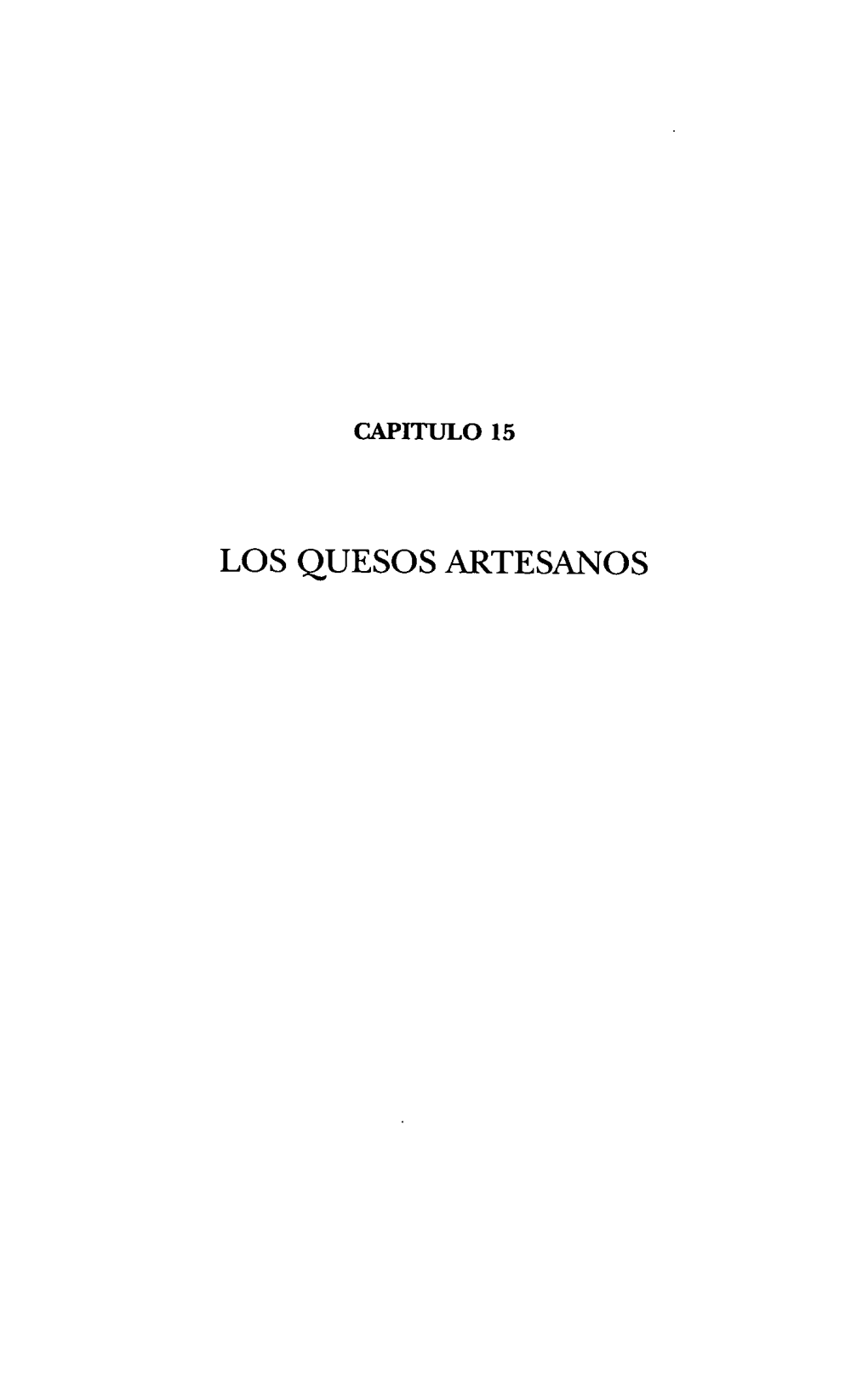 Los Quesos Artesanos