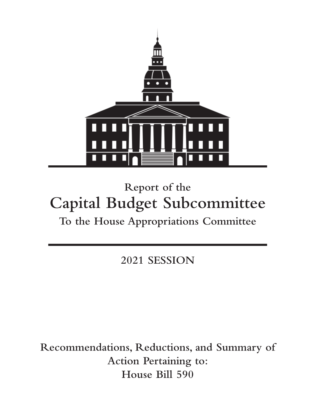 Capital House Budget Subcommittee