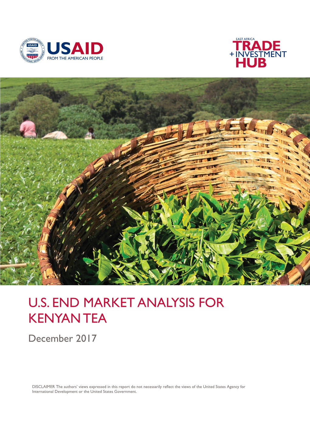 U.S. END MARKET ANALYSIS for KENYAN TEA December 2017