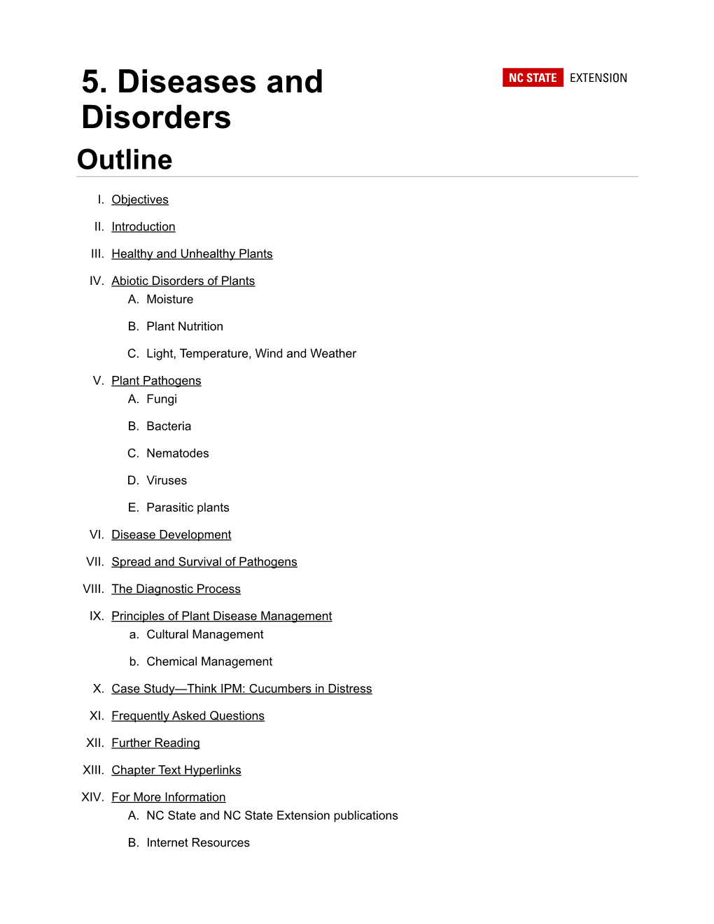 Plant Diseases and Disorders Using a Step-By-Step Process