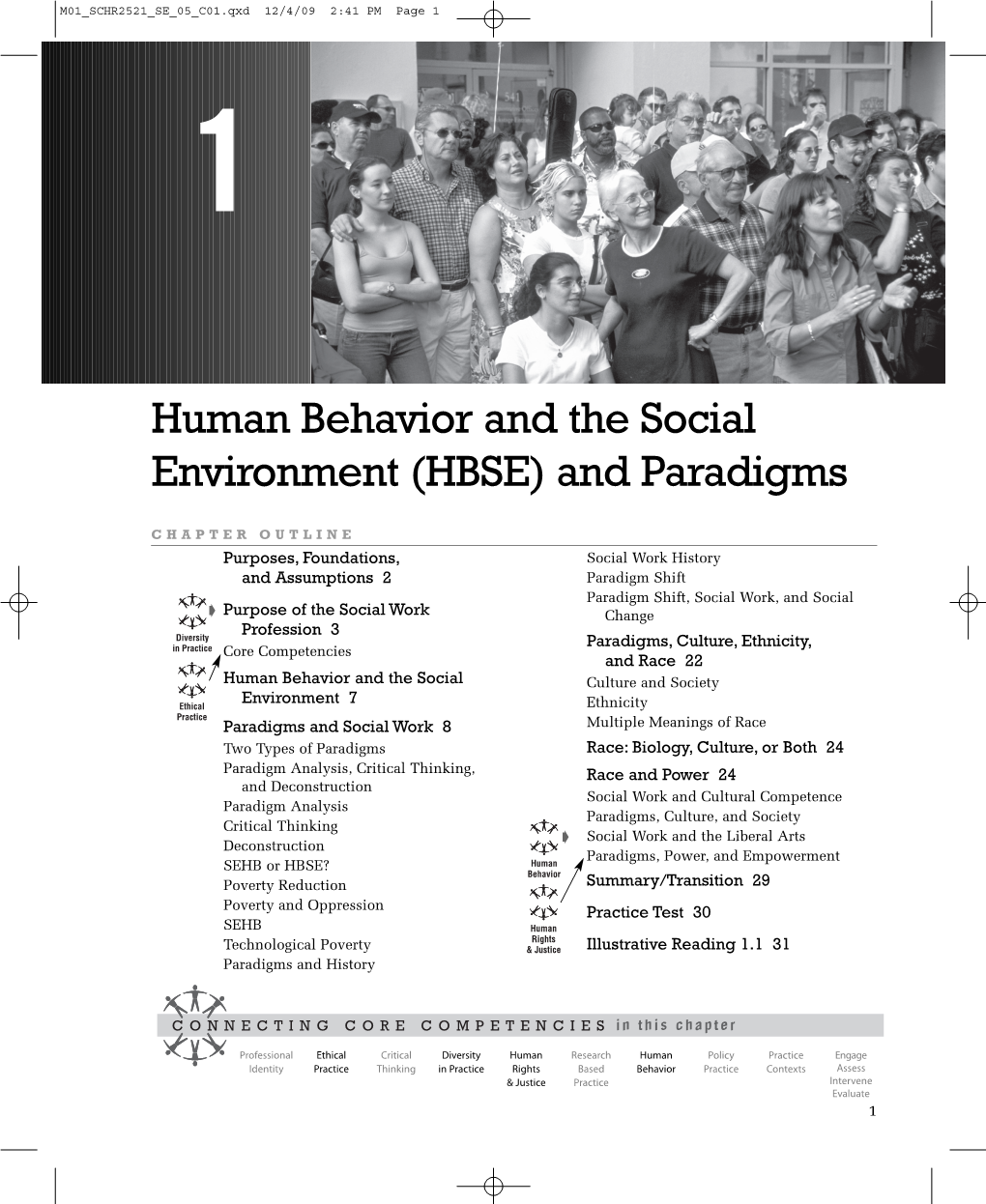 Human Behavior and the Social Environment (HBSE) and Paradigms