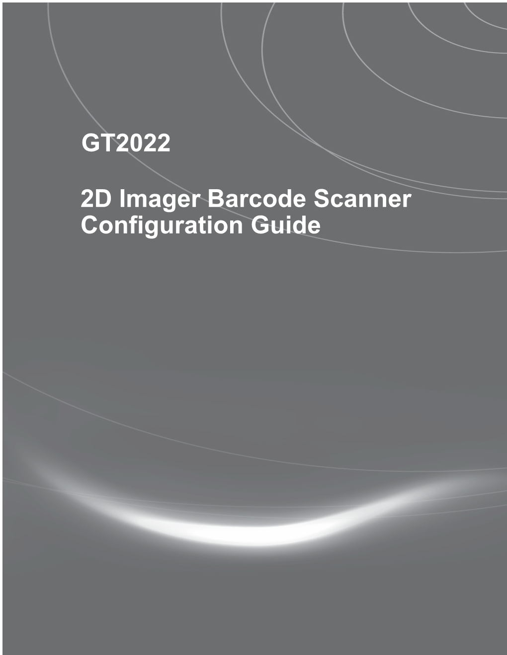 GT2022 2D Imager Barcode Scanner Configuration Guide