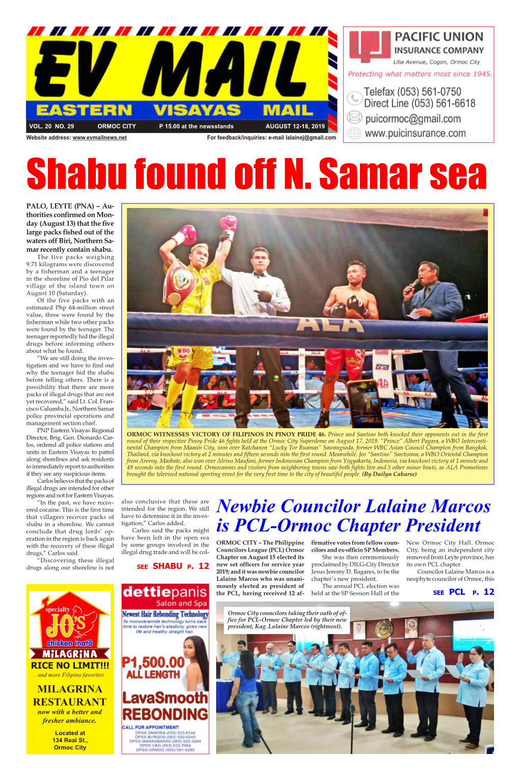 Shabu Found Off N. Samar