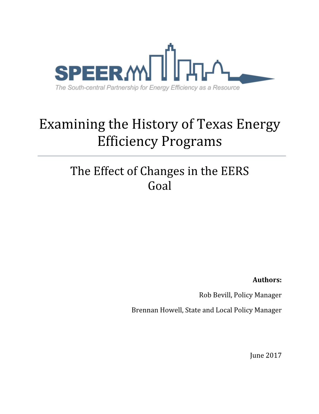 Examining the History of Texas Energy Efficiency Programs