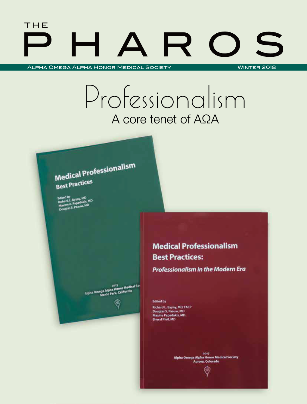 Download the Pharos Winter 2018 Edition