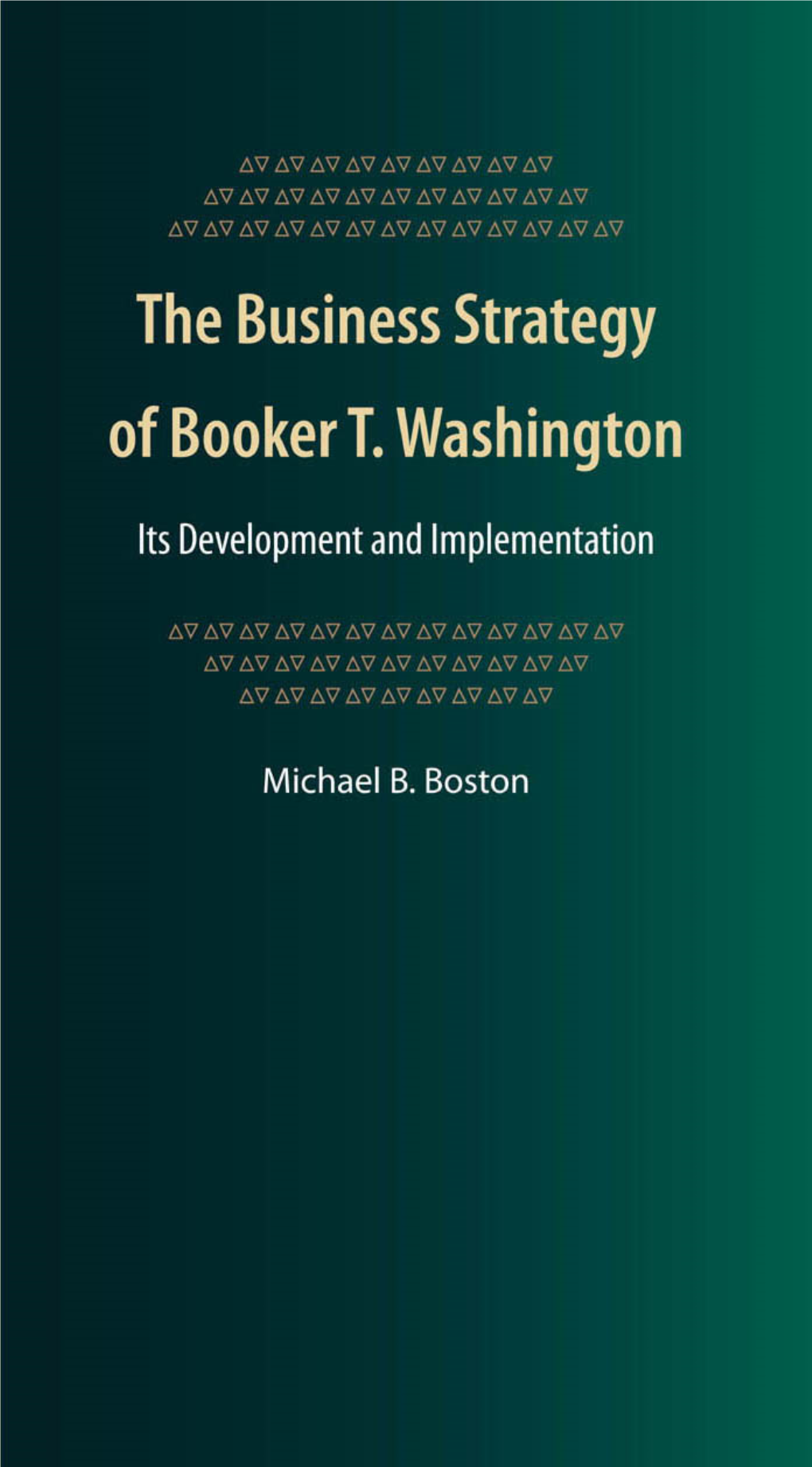 Business Strategy of Booker T. Washington