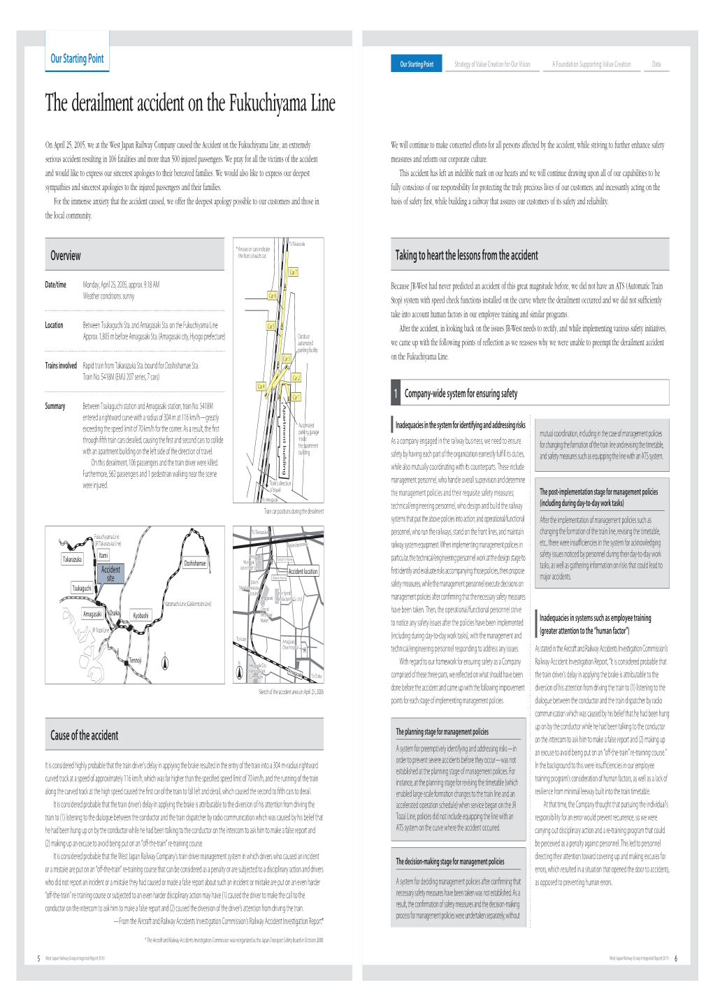 The Derailment Accident on the Fukuchiyama Line (PDF, 357KB)