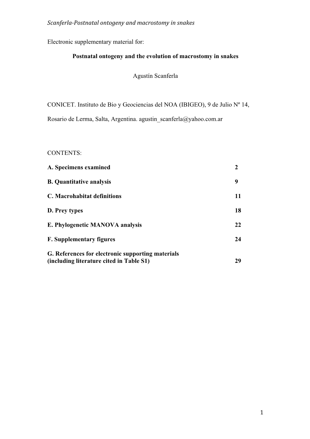 Scanferla-Postnatal Ontogeny and Macrostomy in Snakes