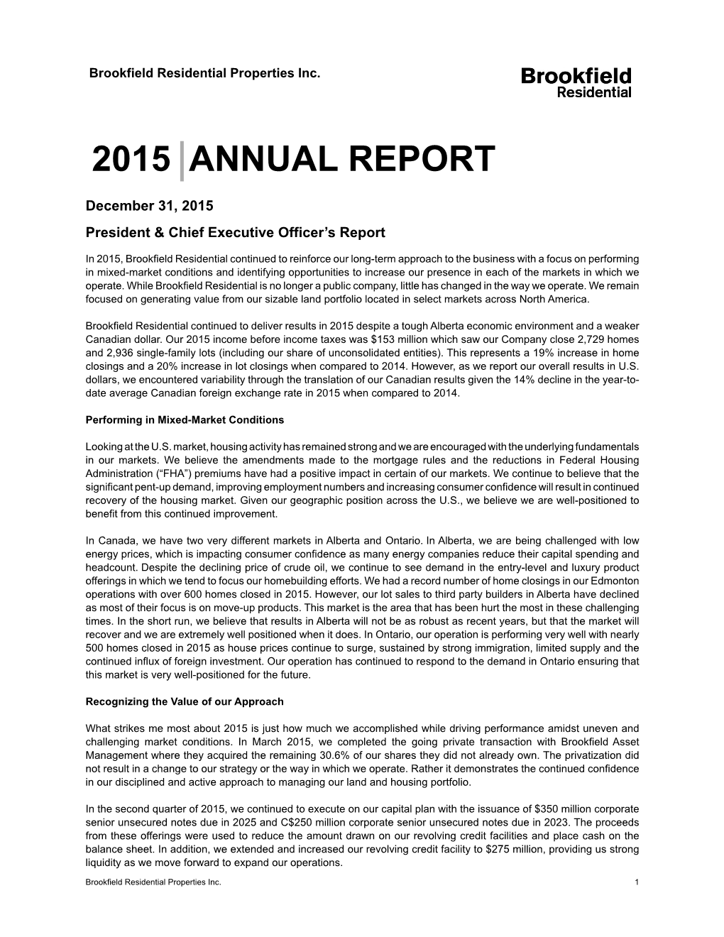 BRPI 2015 Annual Report