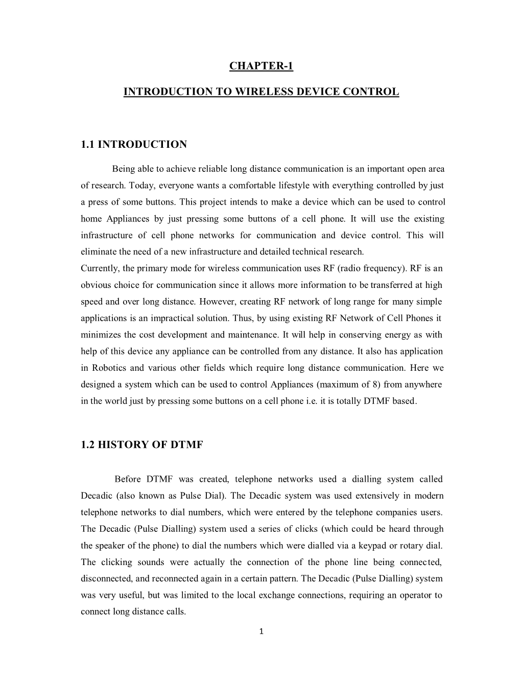 Chapter-1 Introduction to Wireless Device Control 1.1