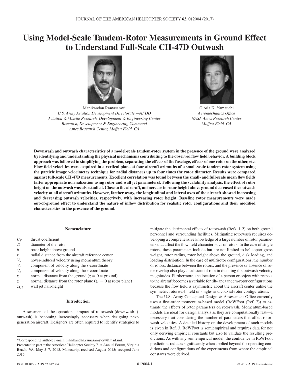 Using Model-Scale Tandem-Rotor Measurements in Ground Effect to Understand Full-Scale CH-47D Outwash