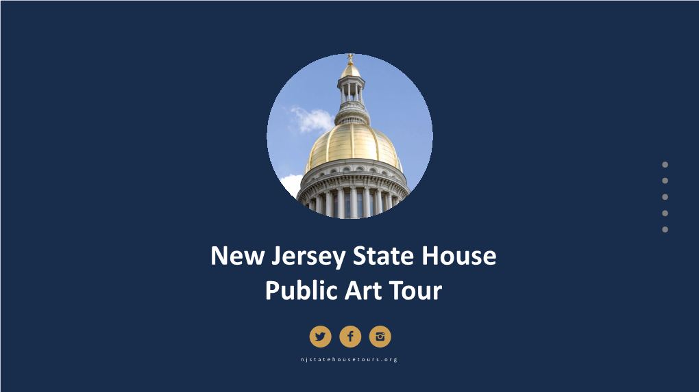 New Jersey State House Public Art Tour