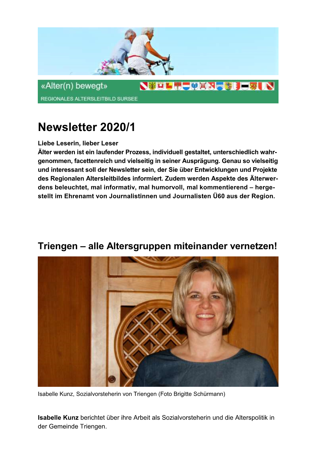 Newsletter 2020/1