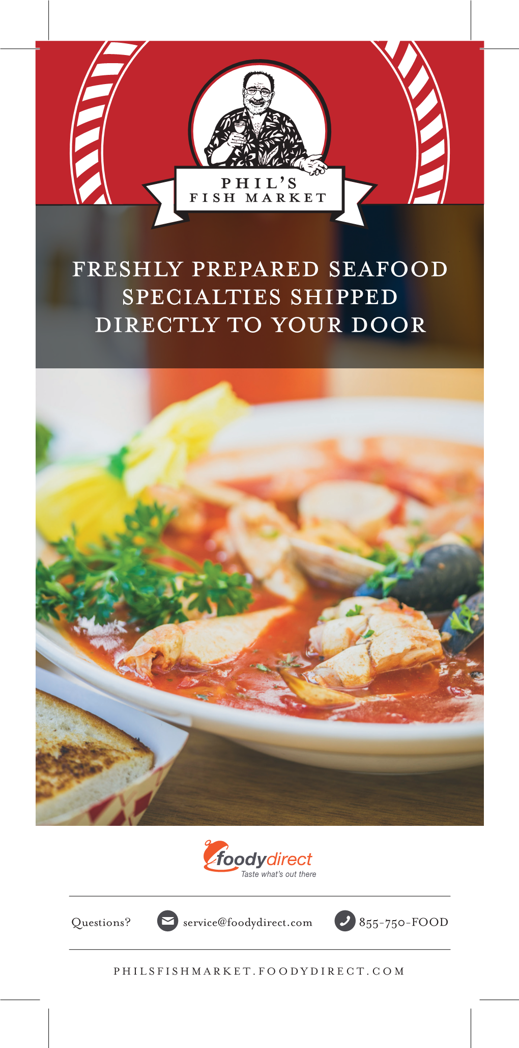 Freshly Prepared Seafood Specialties Shipped Directly to Your Door