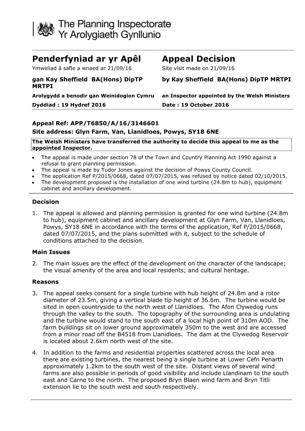 Appeal Decision PDF 201 KB