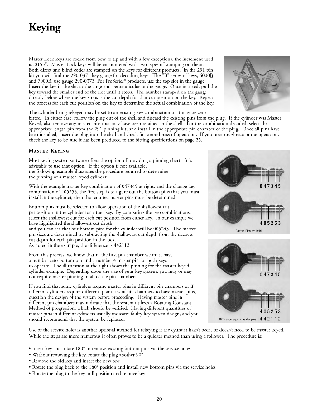 Pro Series Technical Information