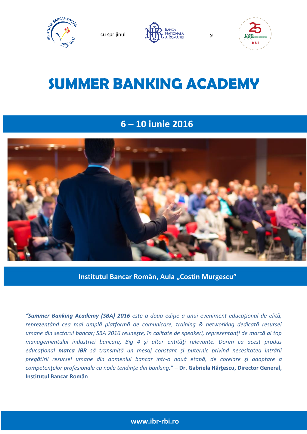 Summer Banking Academy