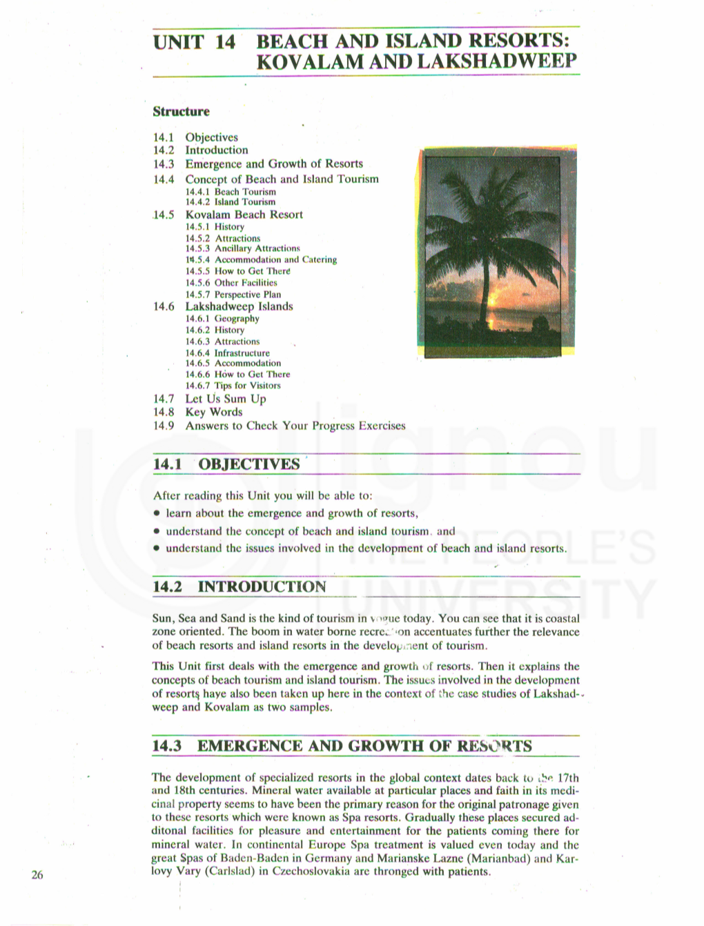 Unit-14 Beach and Island Resorts Kovalam and Lakshadweep.Pdf